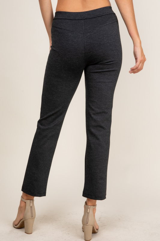Women Super Stretchable Ponte Knit Pants