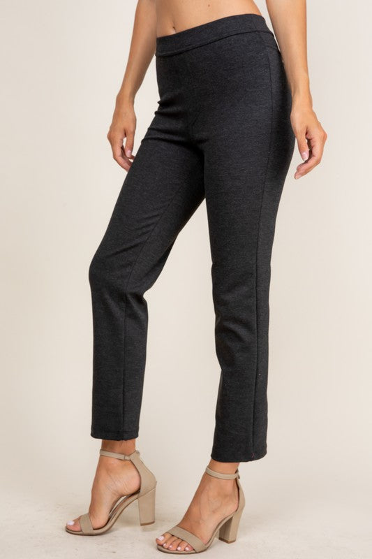 Women Super Stretchable Ponte Knit Pants